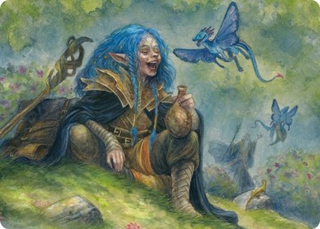 Feywild Trickster Art Card [Dungeons & Dragons: Adventures in the Forgotten Realms Art Series] | Grognard Games