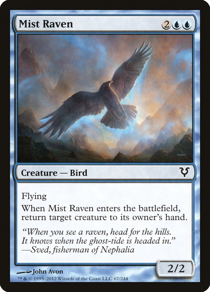 Mist Raven [Avacyn Restored] | Grognard Games