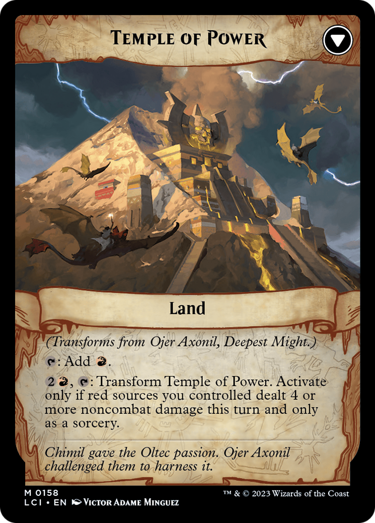 Ojer Axonil, Deepest Might // Temple of Power [The Lost Caverns of Ixalan] | Grognard Games