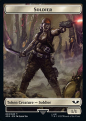 Soldier (003) // Sicarian Infiltrator Double-sided Token [Universes Beyond: Warhammer 40,000 Tokens] | Grognard Games