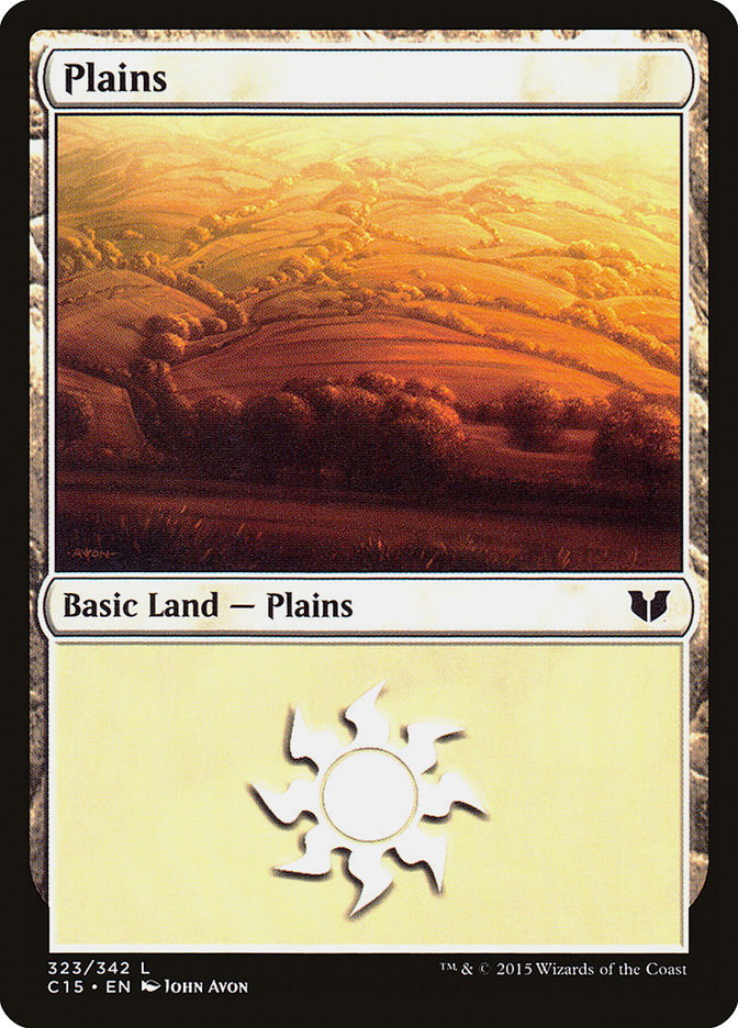 Plains (323) [Commander 2015] | Grognard Games