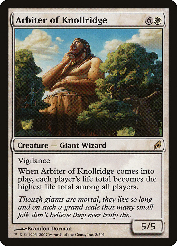 Arbiter of Knollridge [Lorwyn] | Grognard Games