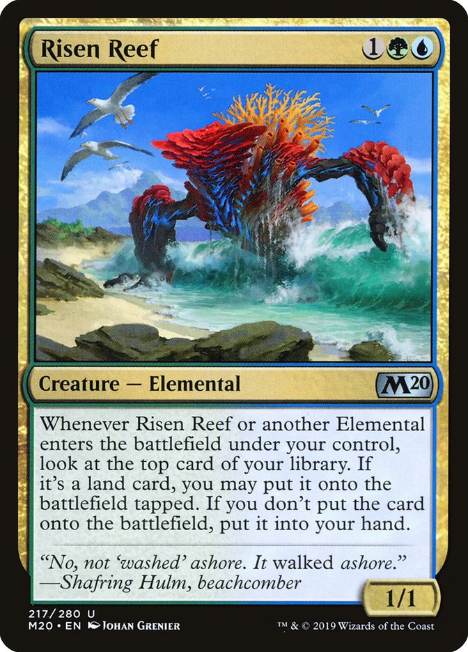 Risen Reef [Core Set 2020] | Grognard Games