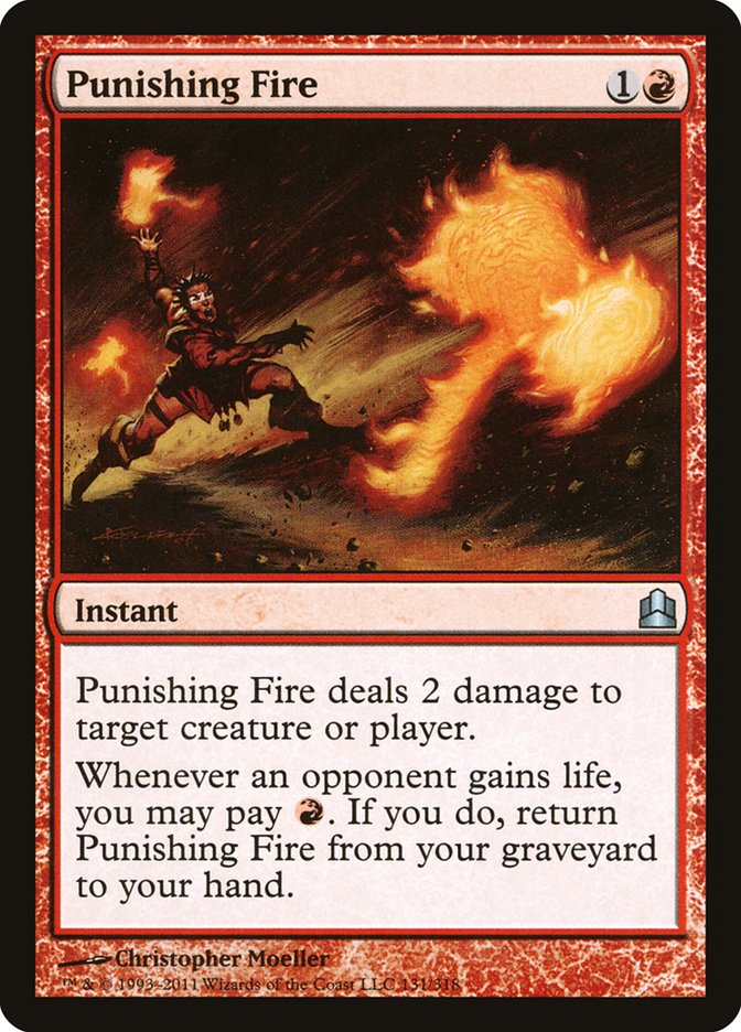 Punishing Fire [Commander 2011] | Grognard Games