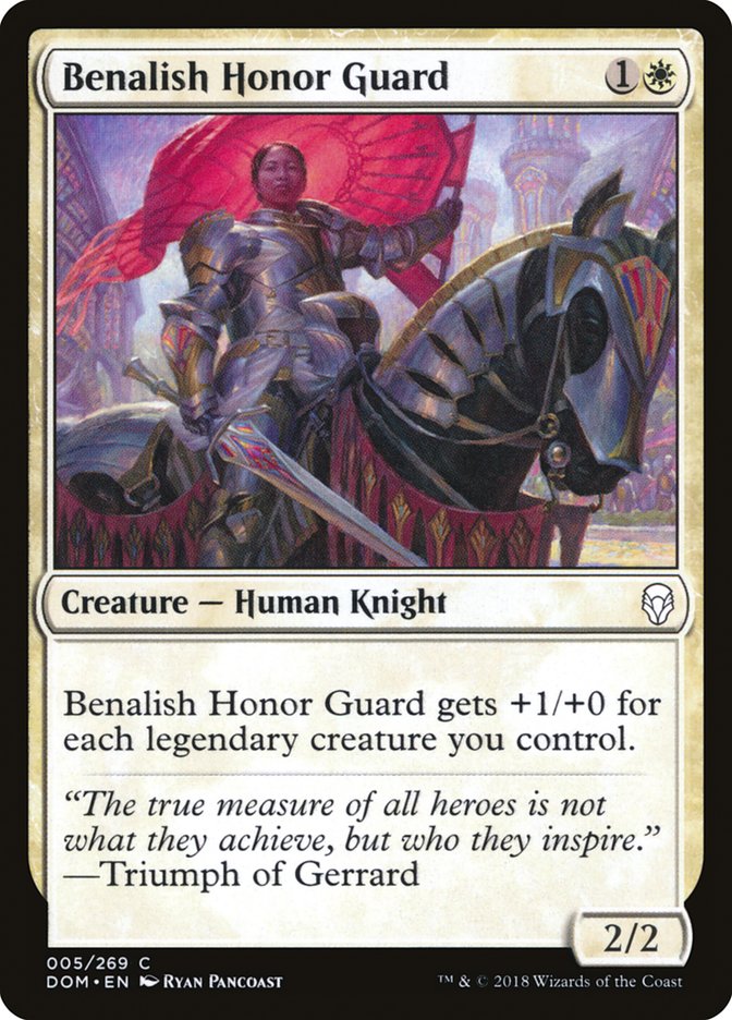 Benalish Honor Guard [Dominaria] | Grognard Games