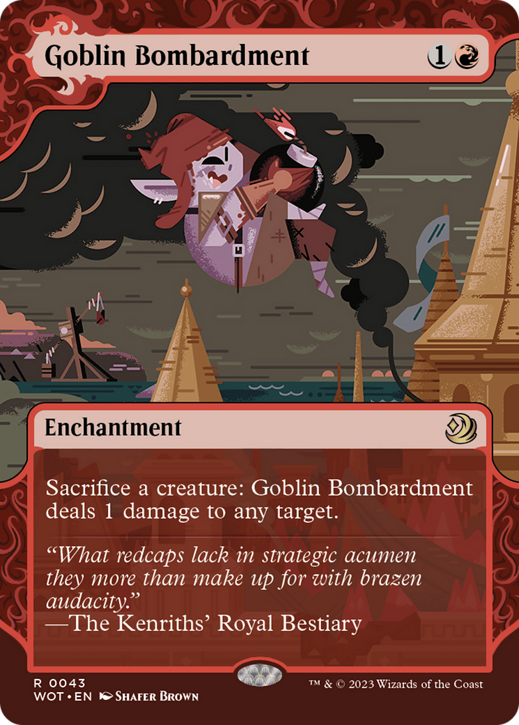 Goblin Bombardment [Wilds of Eldraine: Enchanting Tales] | Grognard Games