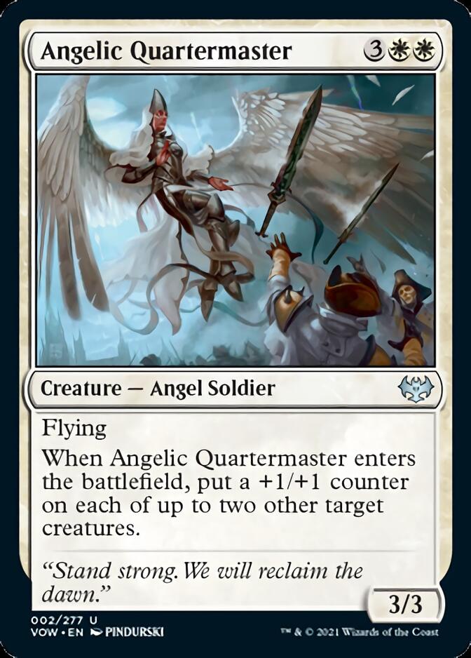 Angelic Quartermaster [Innistrad: Crimson Vow] | Grognard Games
