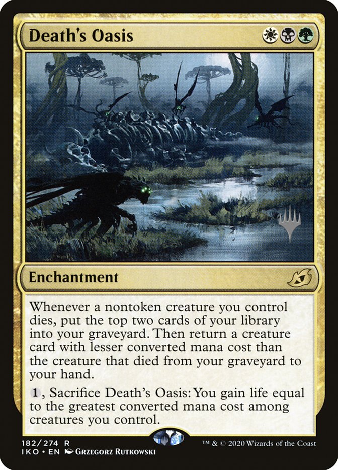 Death's Oasis (Promo Pack) [Ikoria: Lair of Behemoths Promos] | Grognard Games