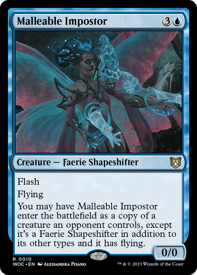 Malleable Impostor [Wilds of Eldraine Commander] | Grognard Games