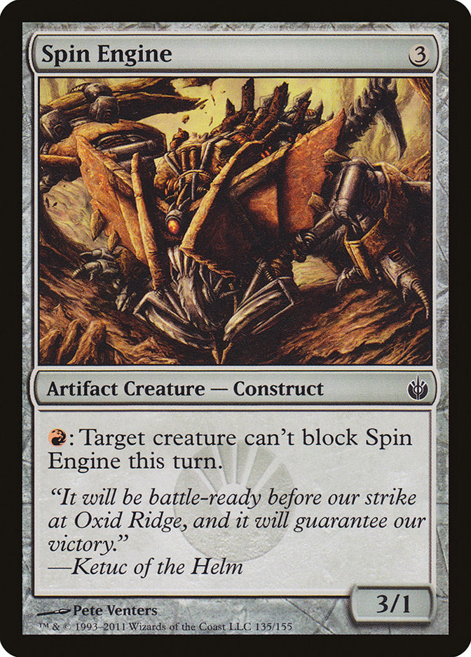 Spin Engine [Mirrodin Besieged] | Grognard Games