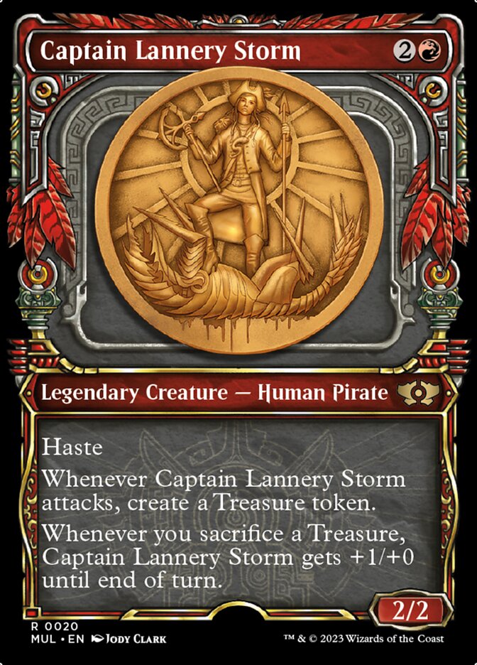 Captain Lannery Storm [Multiverse Legends] | Grognard Games