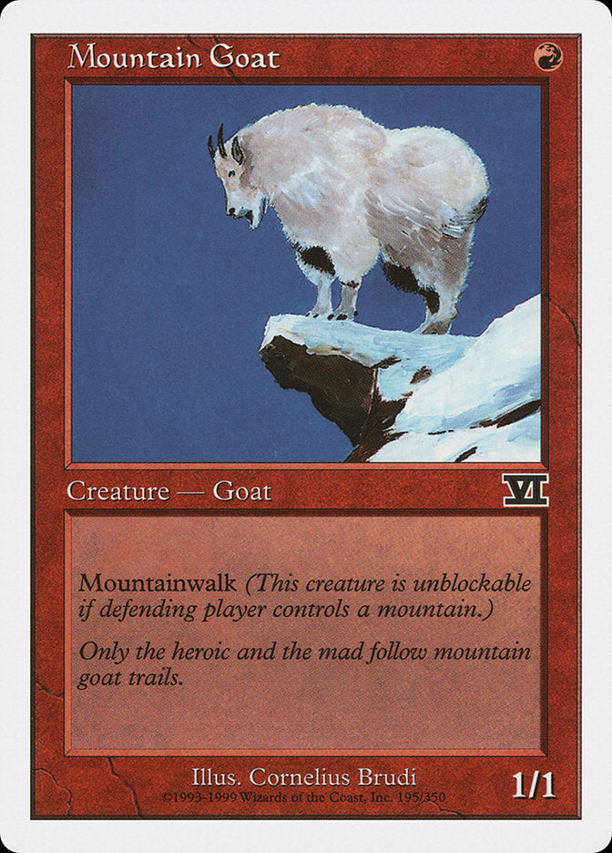 Mountain Goat [Classic Sixth Edition] | Grognard Games