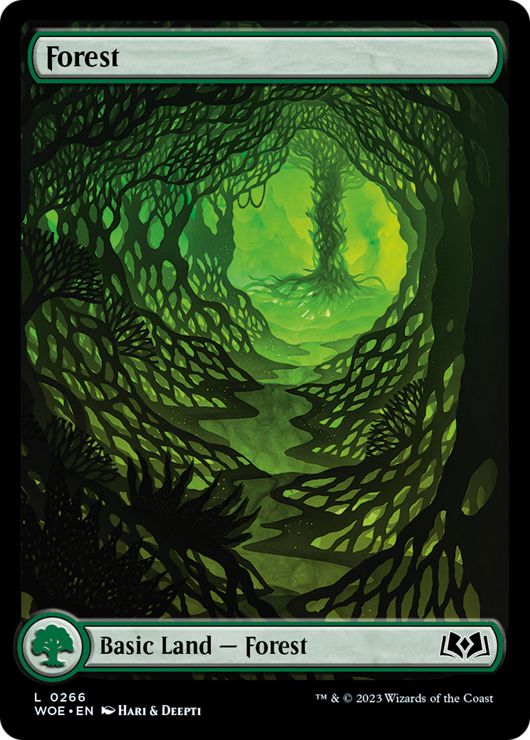 Forest (266) (Full-Art) [Wilds of Eldraine] | Grognard Games
