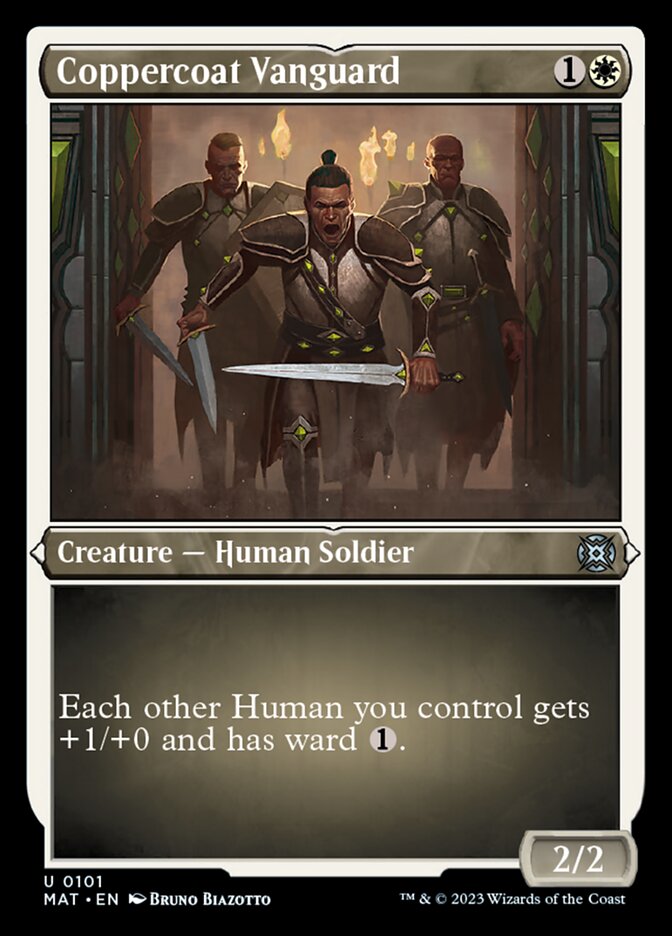 Coppercoat Vanguard (Foil Etched) [March of the Machine: The Aftermath] | Grognard Games