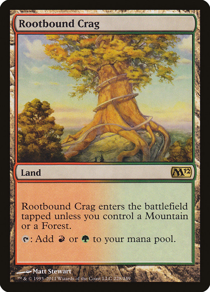 Rootbound Crag [Magic 2012] | Grognard Games