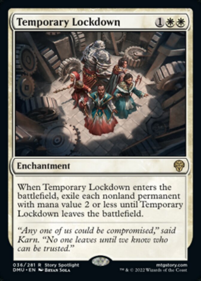 Temporary Lockdown [Dominaria United] | Grognard Games