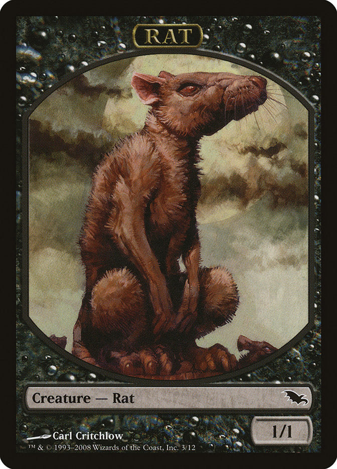 Rat [Shadowmoor Tokens] | Grognard Games