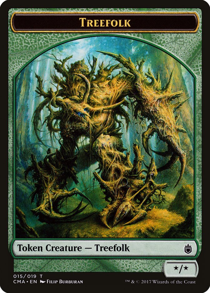 Treefolk [Commander Anthology Tokens] | Grognard Games