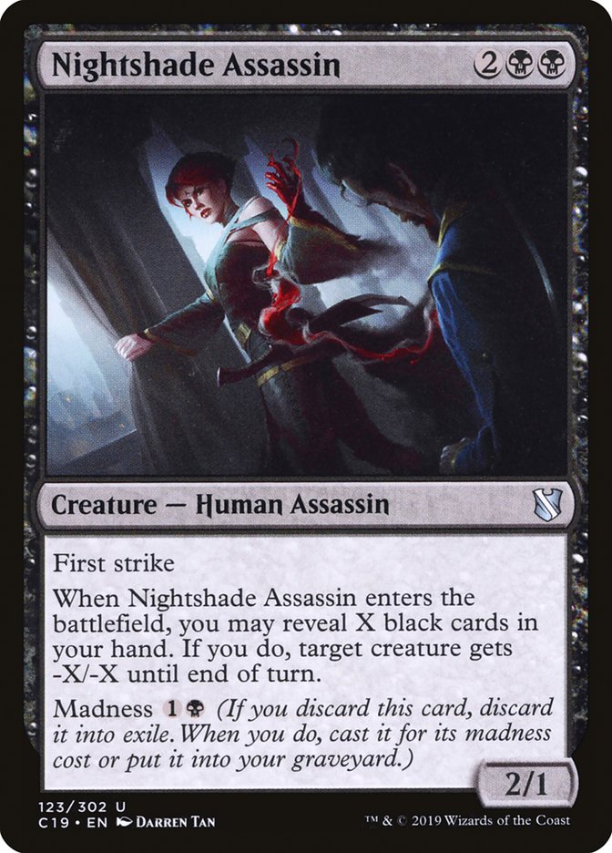 Nightshade Assassin [Commander 2019] | Grognard Games