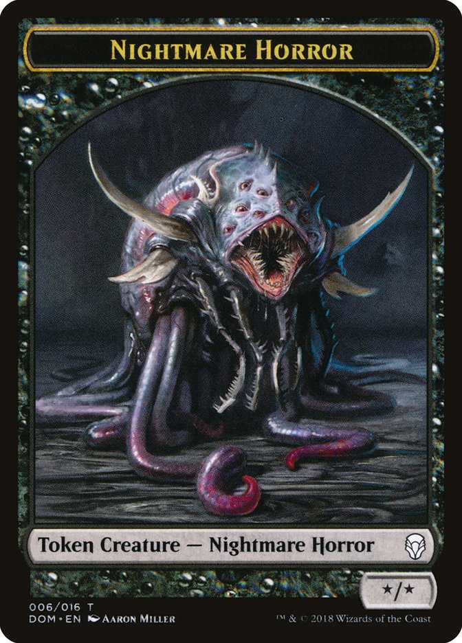 Nightmare Horror [Dominaria Tokens] | Grognard Games