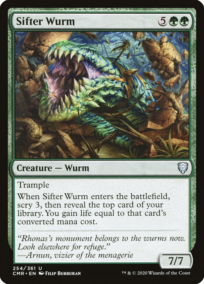 Sifter Wurm [Commander Legends] | Grognard Games