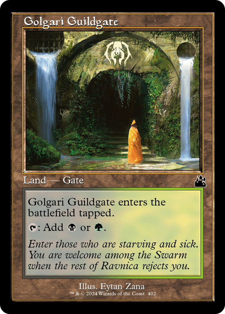 Golgari Guildgate (Retro Frame) [Ravnica Remastered] | Grognard Games