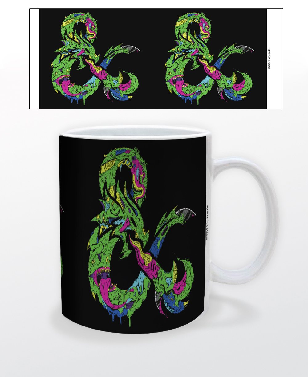 Dungeons and Dragons Ceramic Mug Monster Amp | Grognard Games