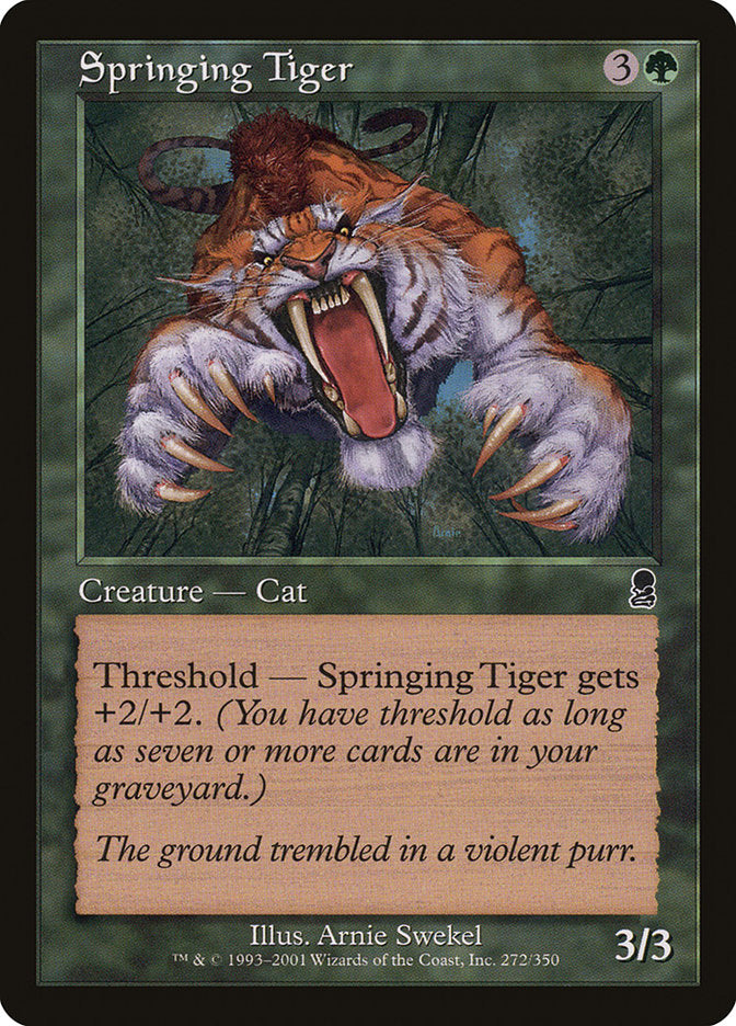 Springing Tiger [Odyssey] | Grognard Games