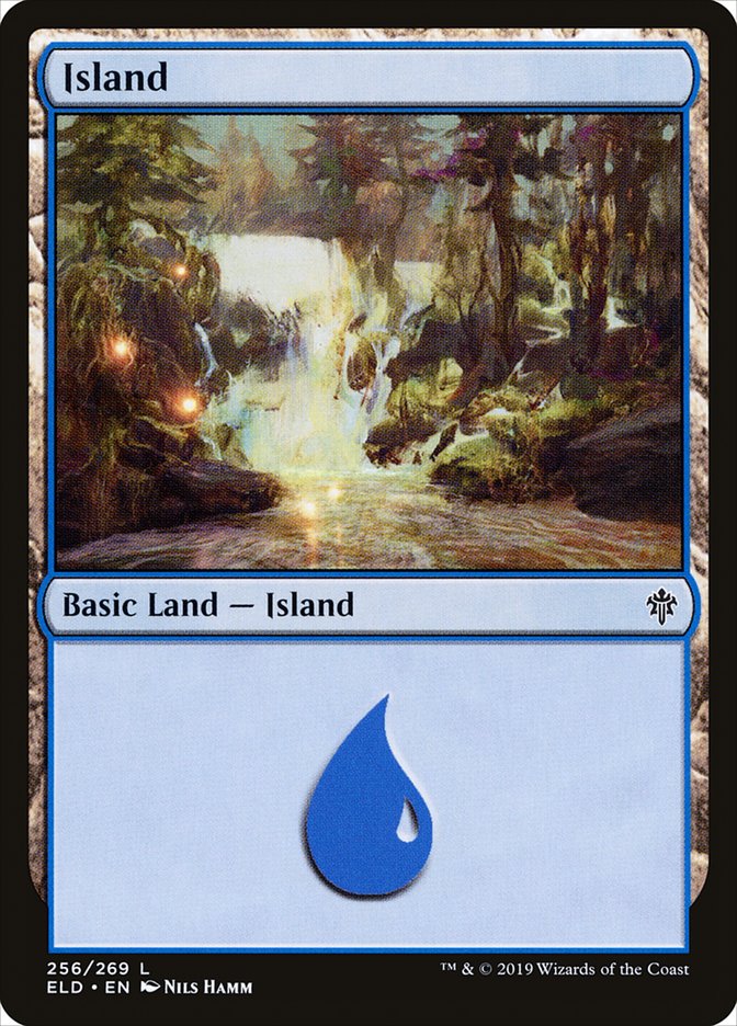 Island (256) [Throne of Eldraine] | Grognard Games