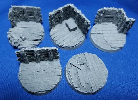 Elrik's Hobbies: Trench Base Round 40mm | Grognard Games