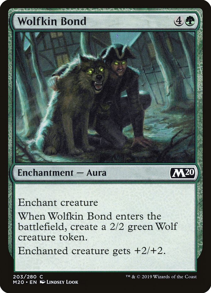 Wolfkin Bond [Core Set 2020] | Grognard Games