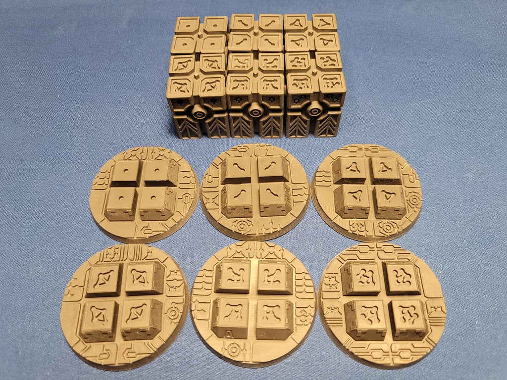 Elrik's Hobbies: Tomb World Objective Set | Grognard Games