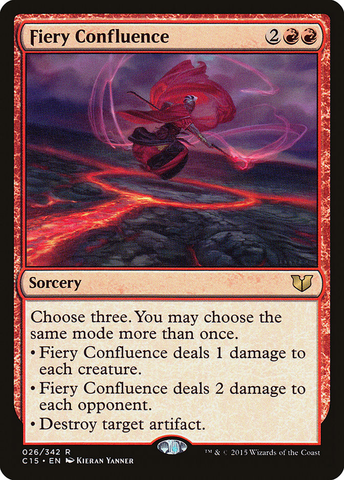 Fiery Confluence [Commander 2015] | Grognard Games