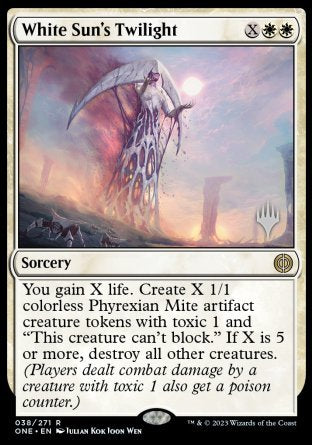 White Sun's Twilight (Promo Pack) [Phyrexia: All Will Be One Promos] | Grognard Games