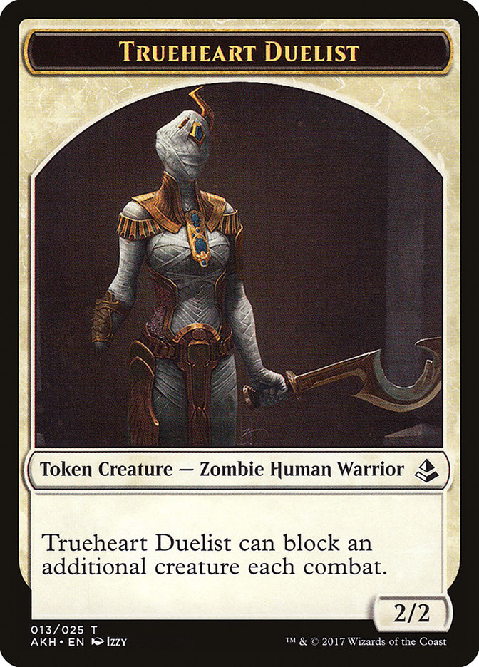 Trueheart Duelist [Amonkhet Tokens] | Grognard Games