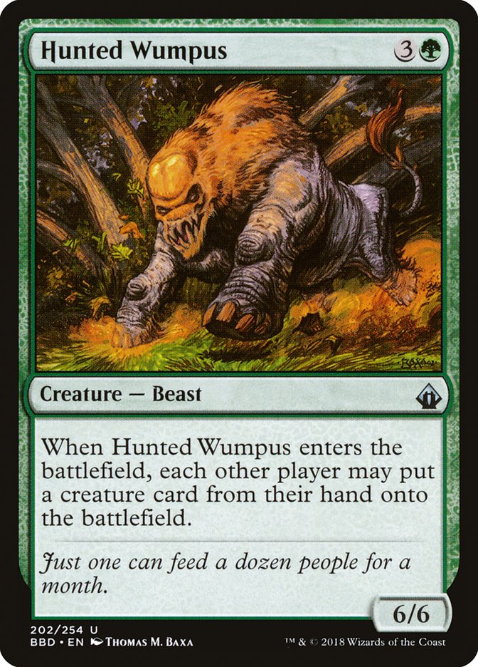Hunted Wumpus [Battlebond] | Grognard Games