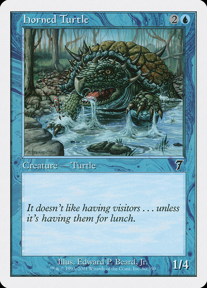 Horned Turtle [Seventh Edition] | Grognard Games