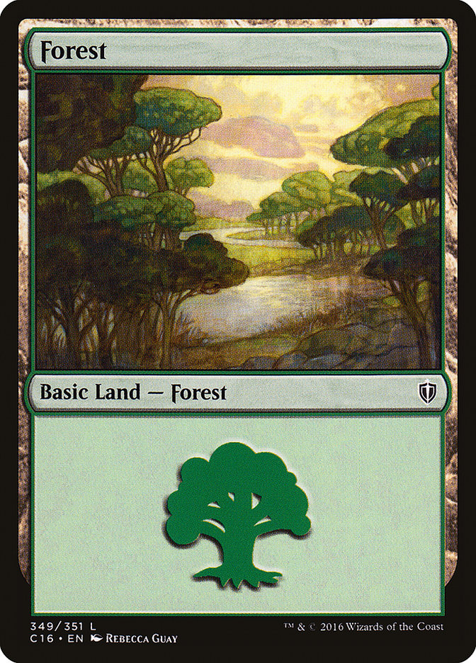 Forest (349) [Commander 2016] | Grognard Games