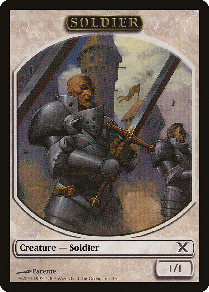 Soldier [Tenth Edition Tokens] | Grognard Games