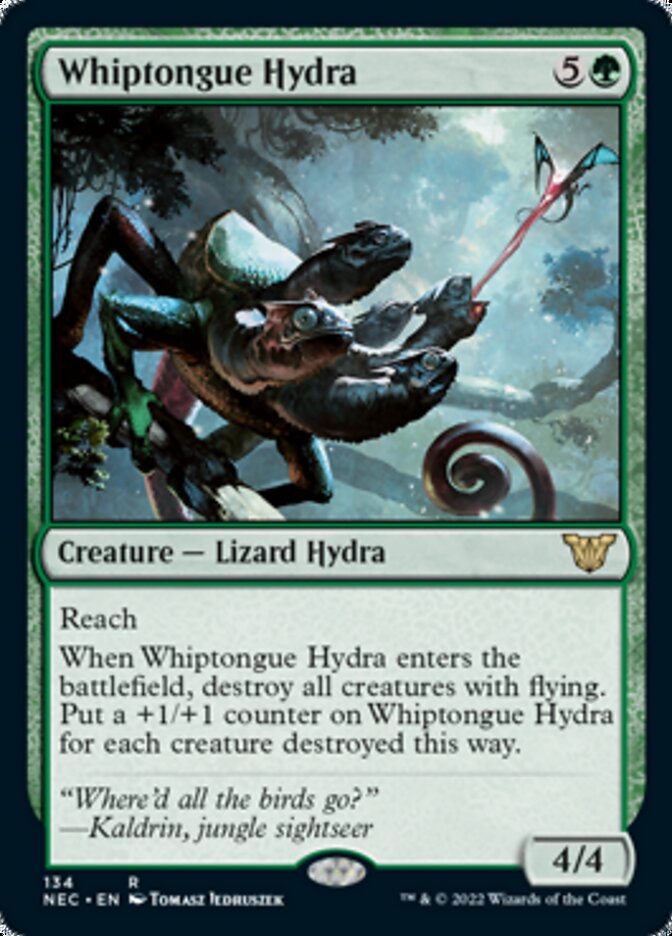 Whiptongue Hydra [Kamigawa: Neon Dynasty Commander] | Grognard Games