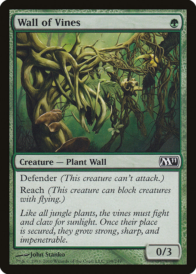 Wall of Vines [Magic 2011] | Grognard Games