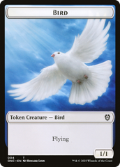 Bird // Cat Double-Sided Token [Phyrexia: All Will Be One Commander Tokens] | Grognard Games