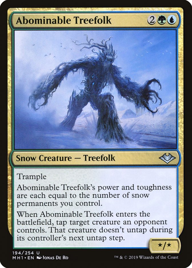 Abominable Treefolk [Modern Horizons] | Grognard Games