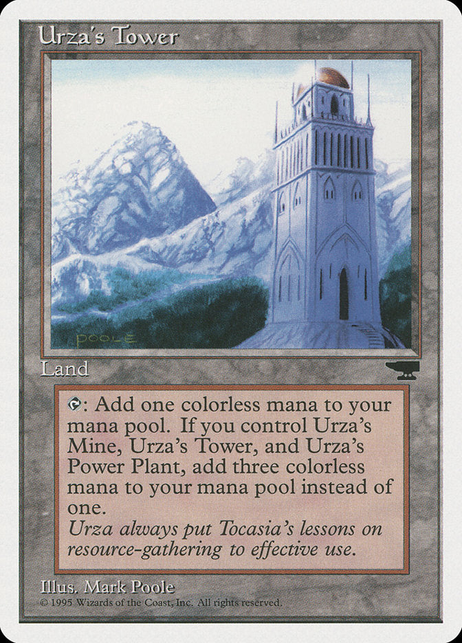 Urza's Tower (Mountains) [Chronicles] | Grognard Games