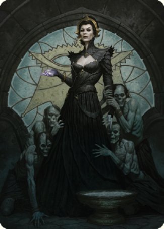 Liliana of the Veil Art Card [Dominaria United Art Series] | Grognard Games