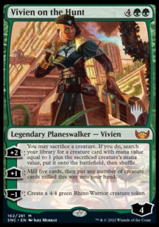 Vivien on the Hunt (Promo Pack) [Streets of New Capenna Promos] | Grognard Games