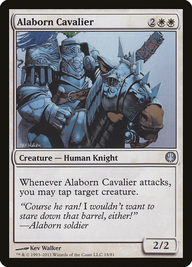 Alaborn Cavalier [Duel Decks: Knights vs. Dragons] | Grognard Games
