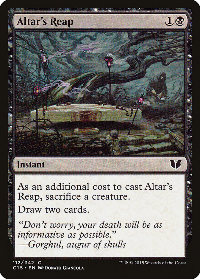 Altar's Reap [Commander 2015] | Grognard Games