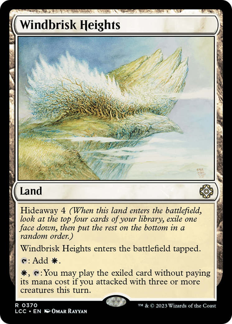 Windbrisk Heights [The Lost Caverns of Ixalan Commander] | Grognard Games