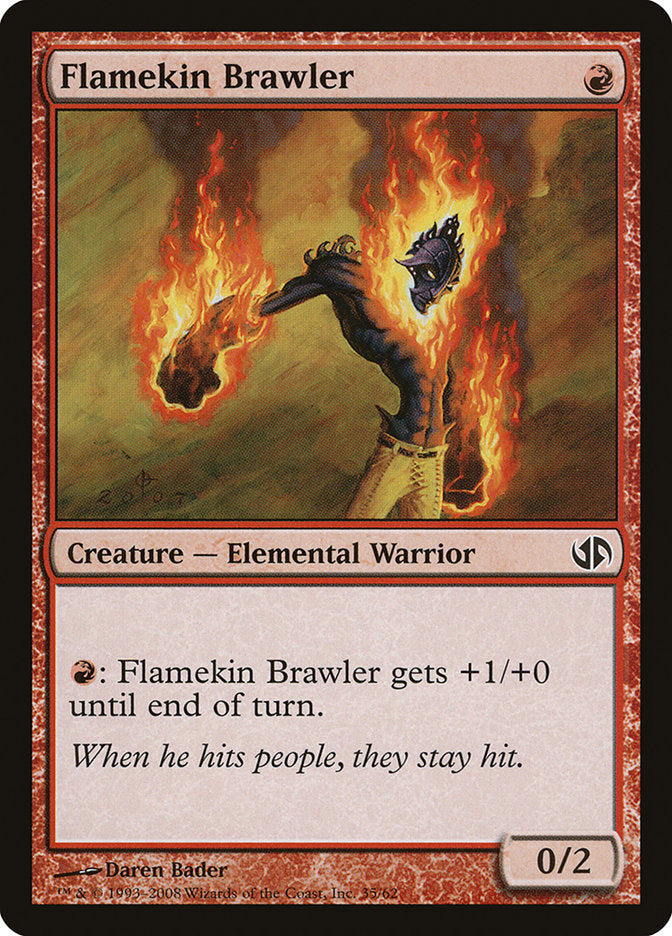 Flamekin Brawler [Duel Decks: Jace vs. Chandra] | Grognard Games